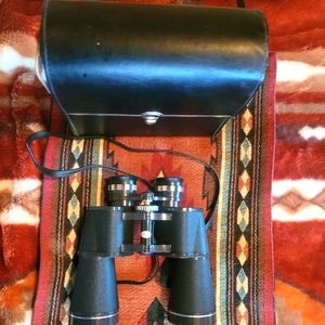 Vintage Jason Clipper 16x50 model 190 extra wide angle binoculars with case